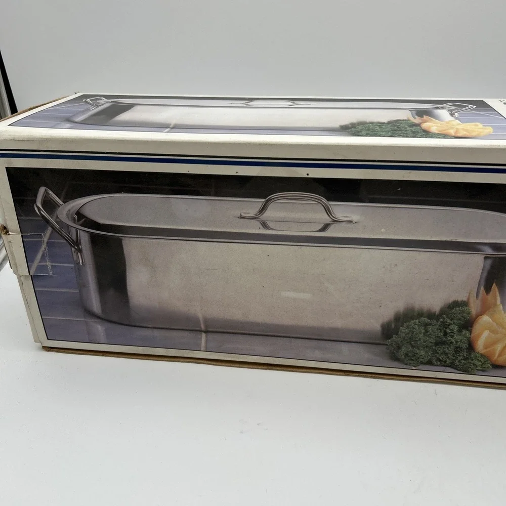 STAINLESS STEEL FISH POACHER 18